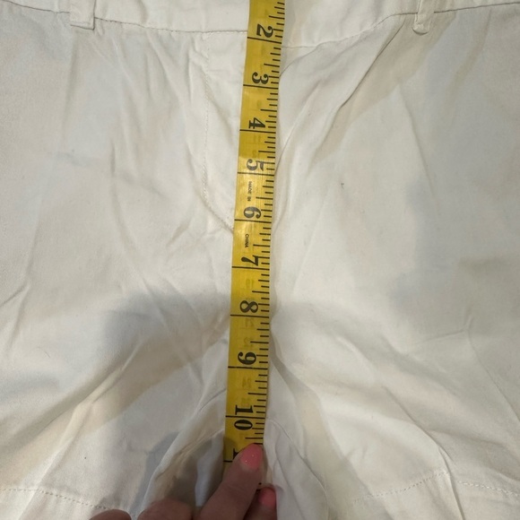 Loft Women's White Shorts size 10 - Picture 5 of 6